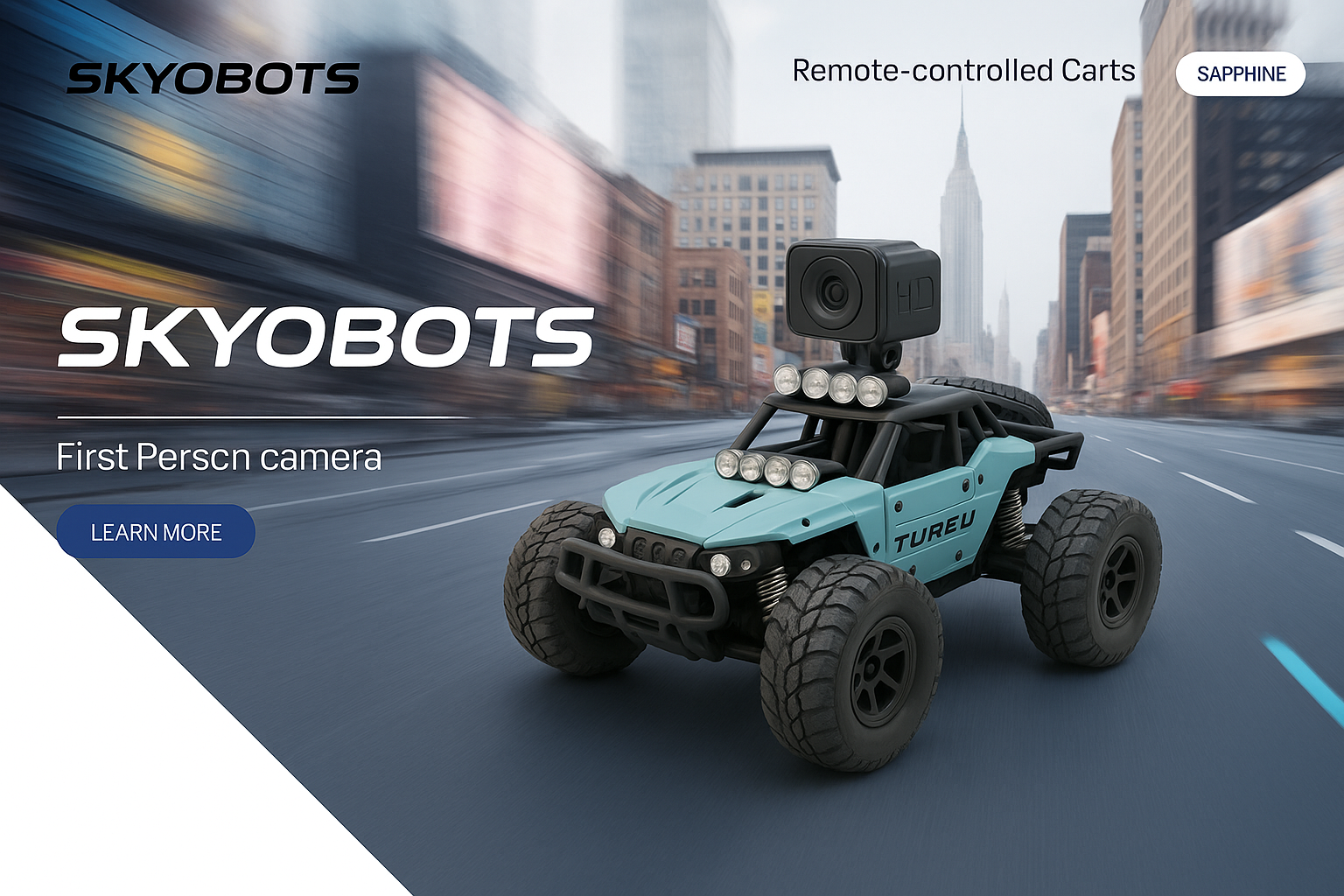 SKYOBOTS Remote-controlled Cart